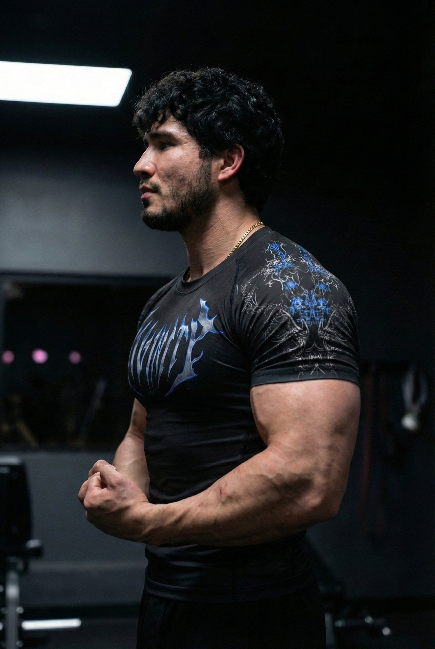 Devil Spandexdry T-Shirt - Black