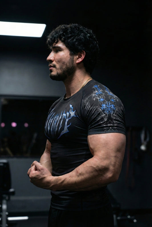 Devil Spandexdry T-Shirt - Black