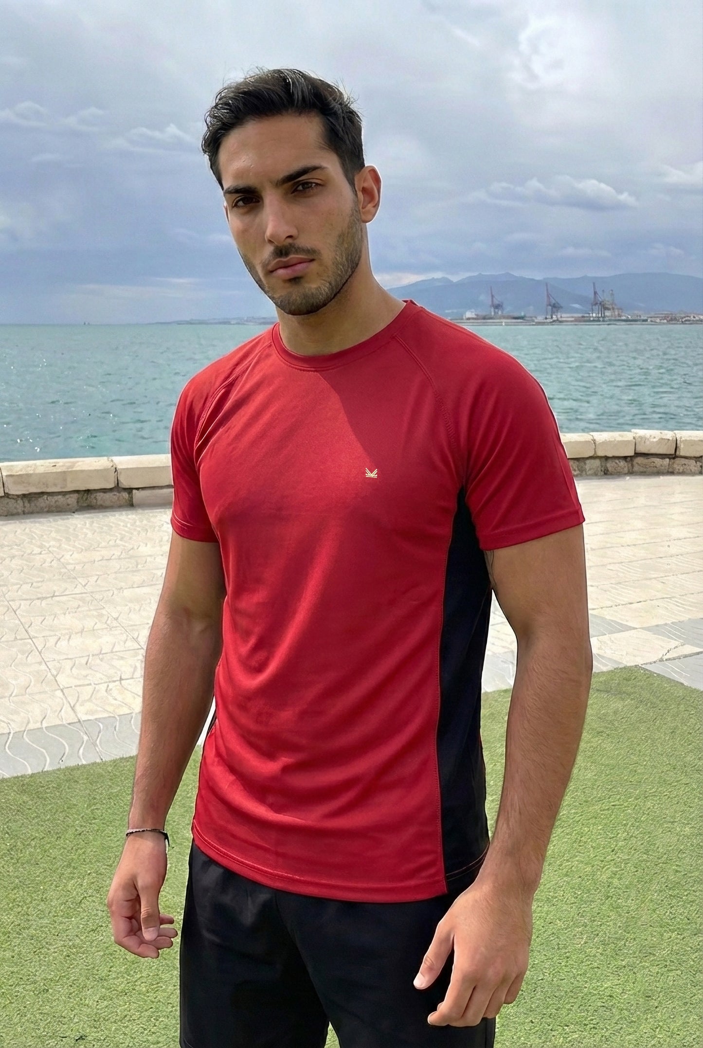 FLEX Spandexdry T-Shirts - Red