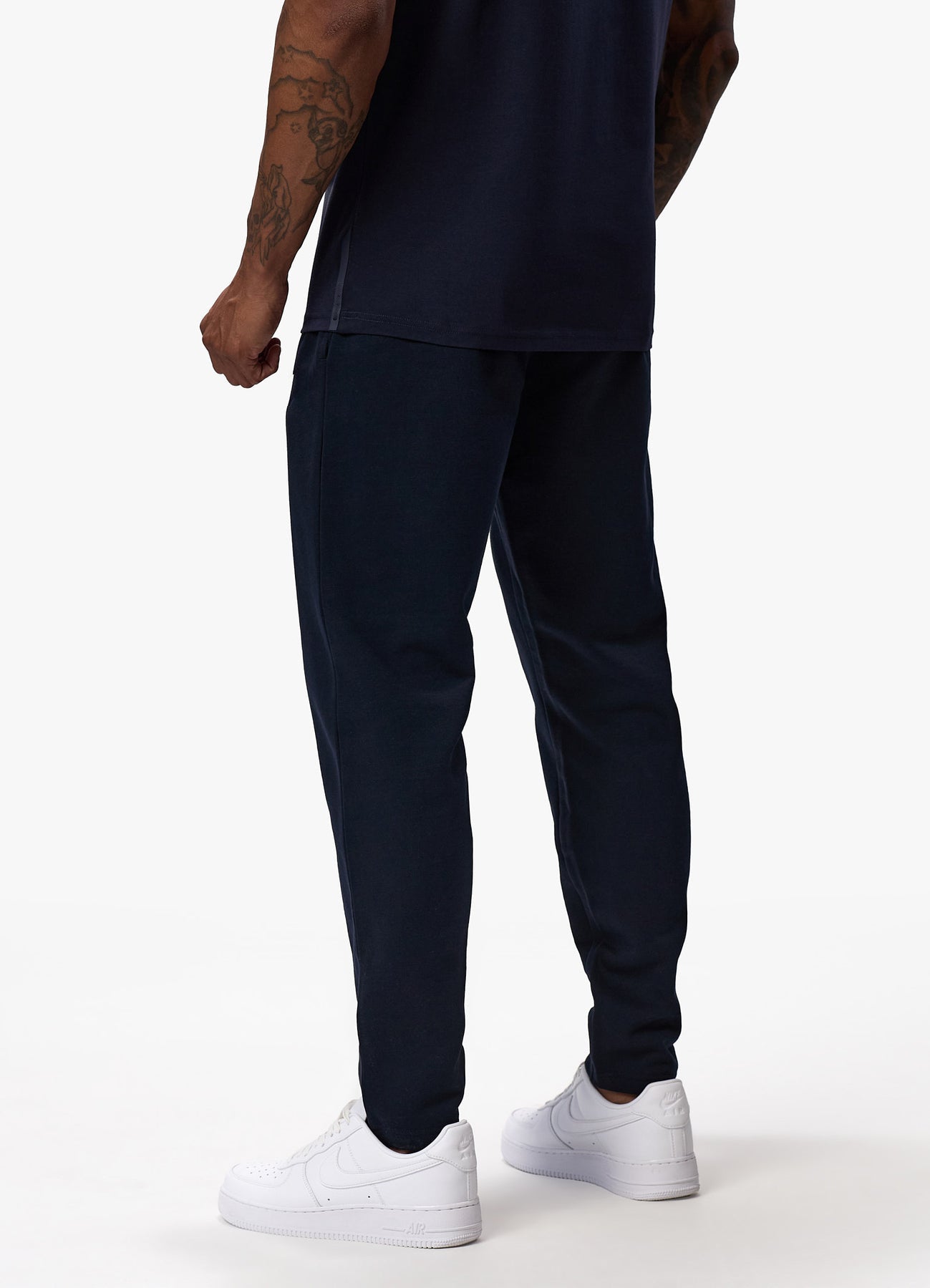 Matching Logo  Fleece Trouser - Navy