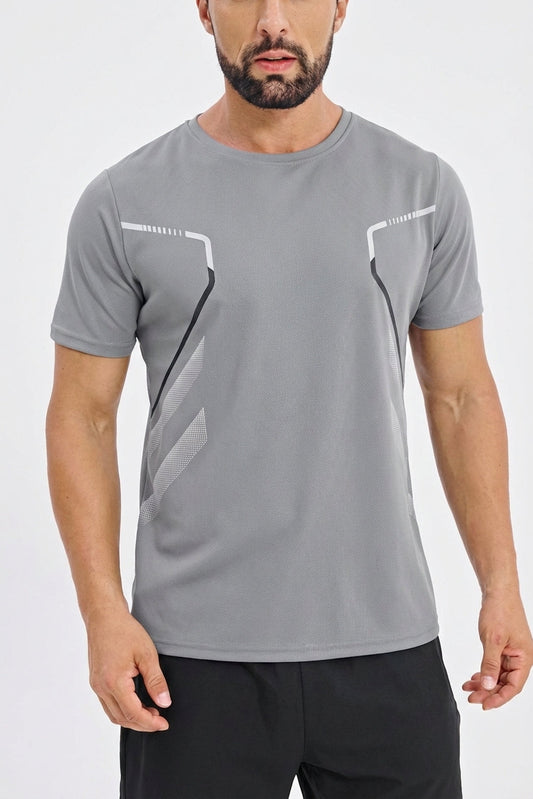 Flash Spandexdry T-Shirt - Silver