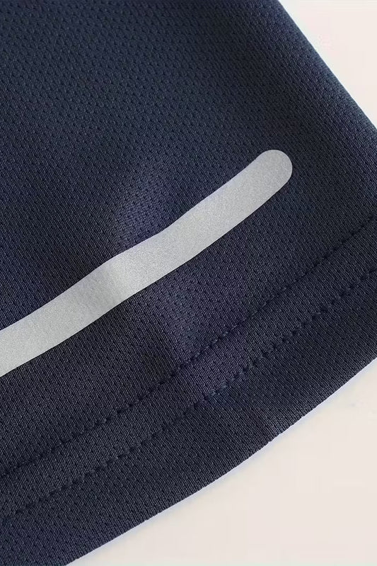 Flex Reflective Spandexdry T-Shirt - Navy