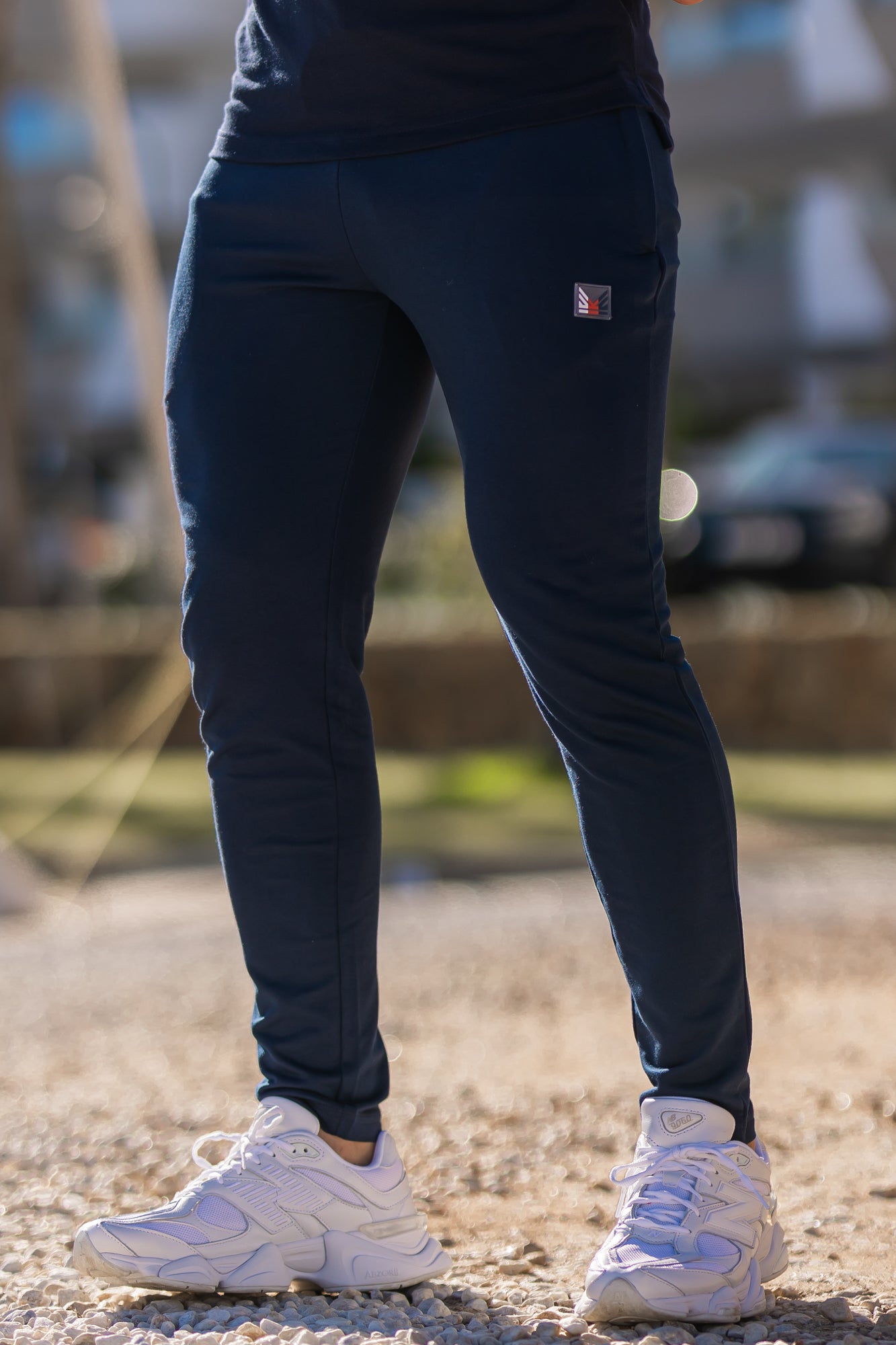 Limited Edition Cotton Terry Trouser - Navy