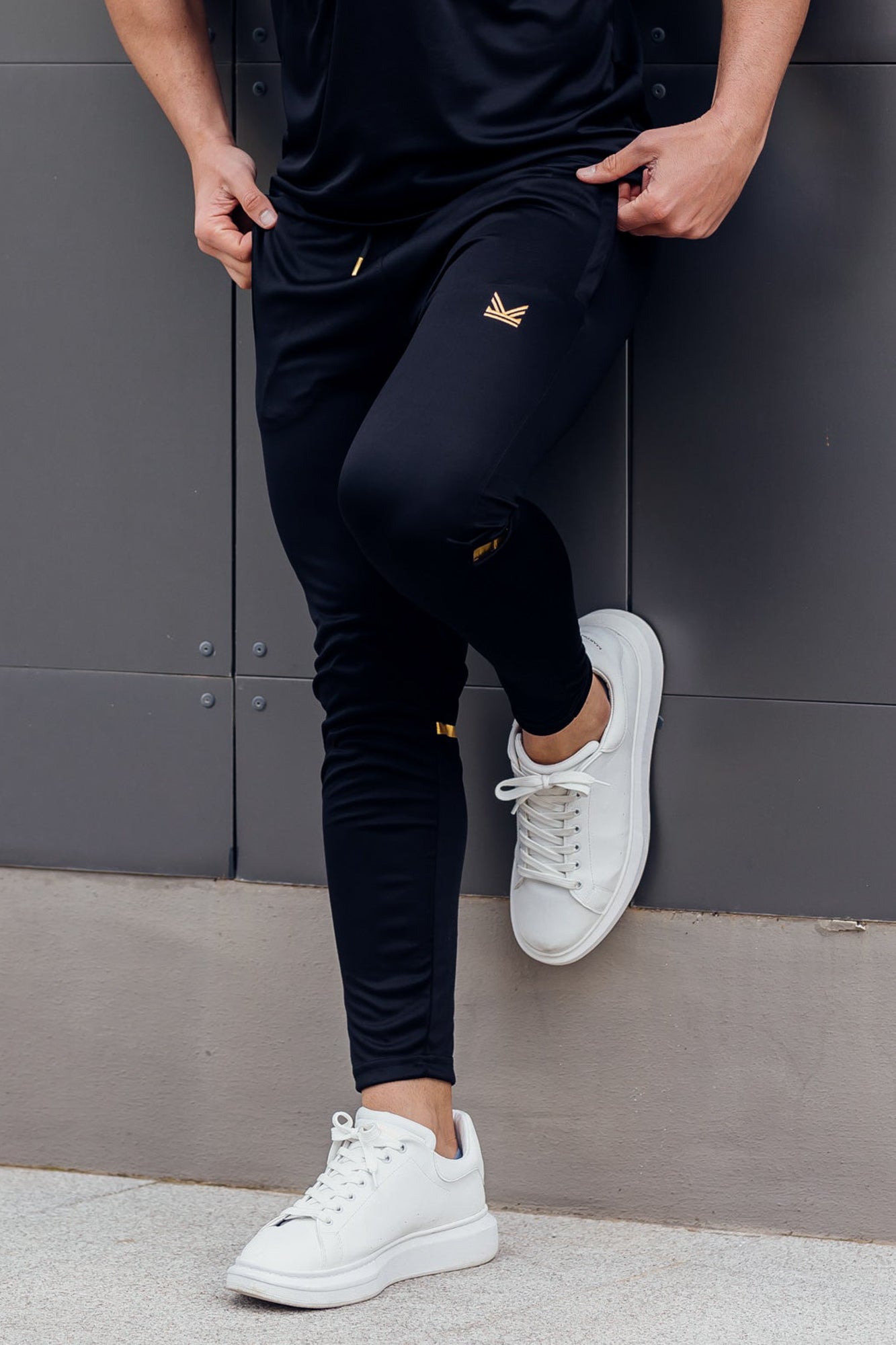 Gold Flex  SpandexDry Trouser - Black