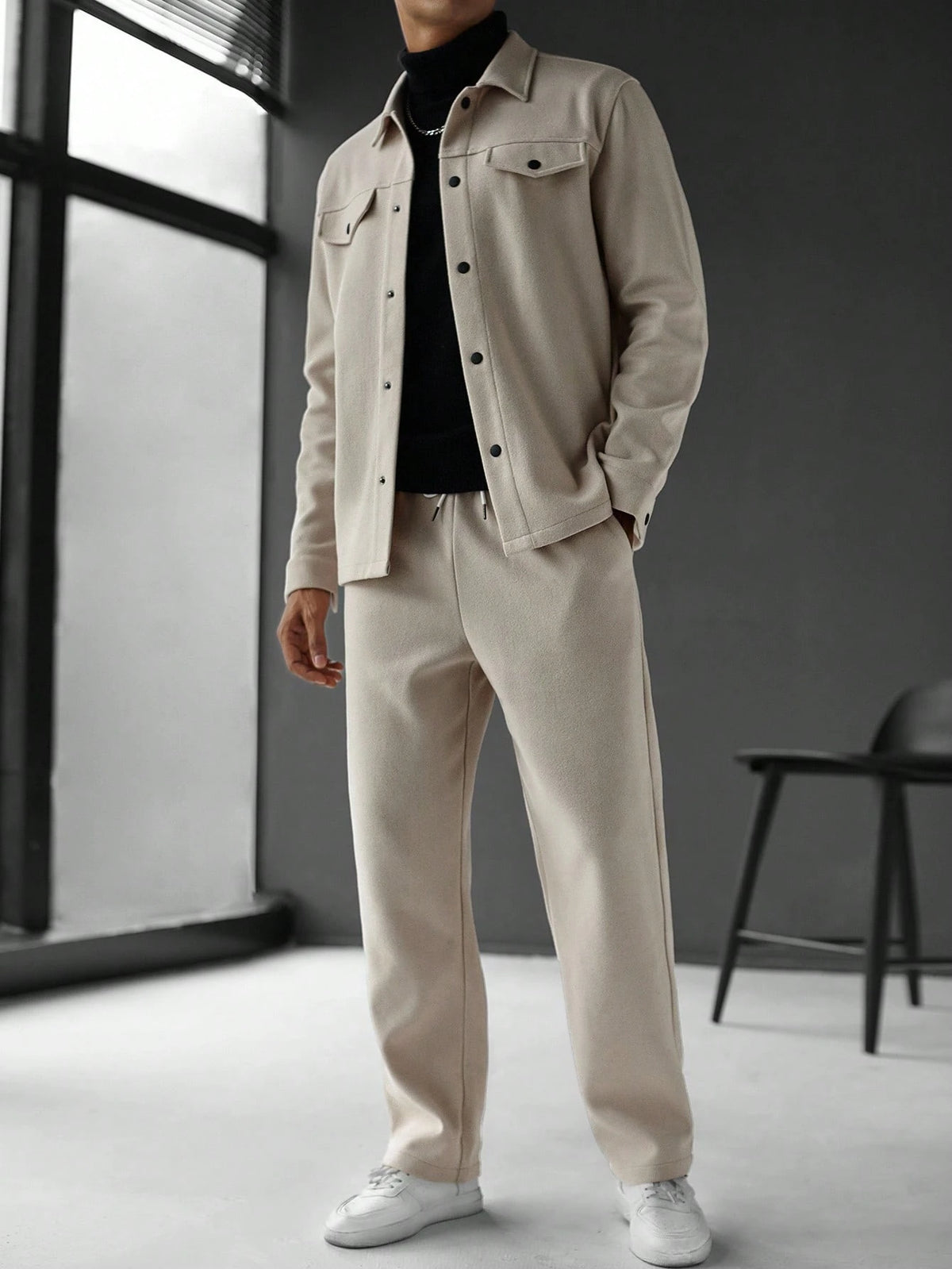 Luxe Tracksuit - Cream