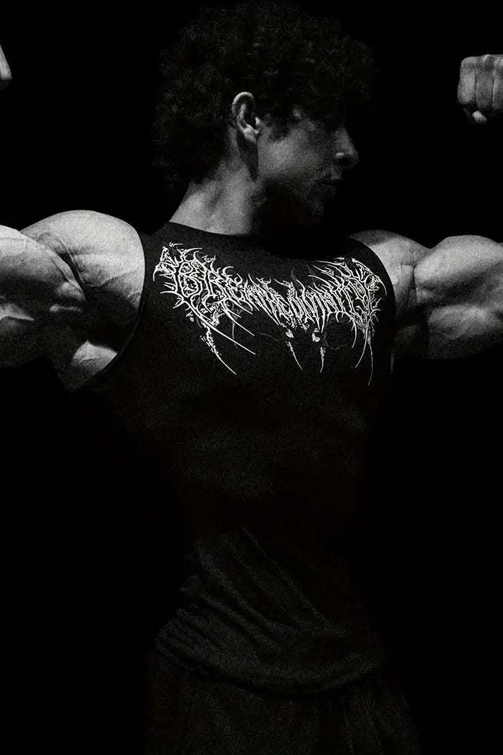 Davil Sleeveless Spandexdry - Black