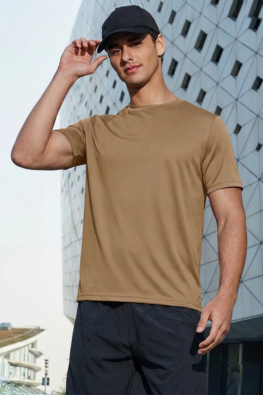 Future Spandexdry T-Shirt - Camel