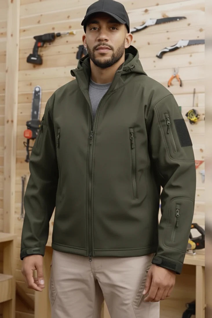 Tactical Softshell Imported Jecket - Olive