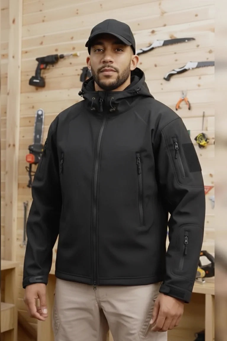 Tactical Softshell Imported Jecket - Black