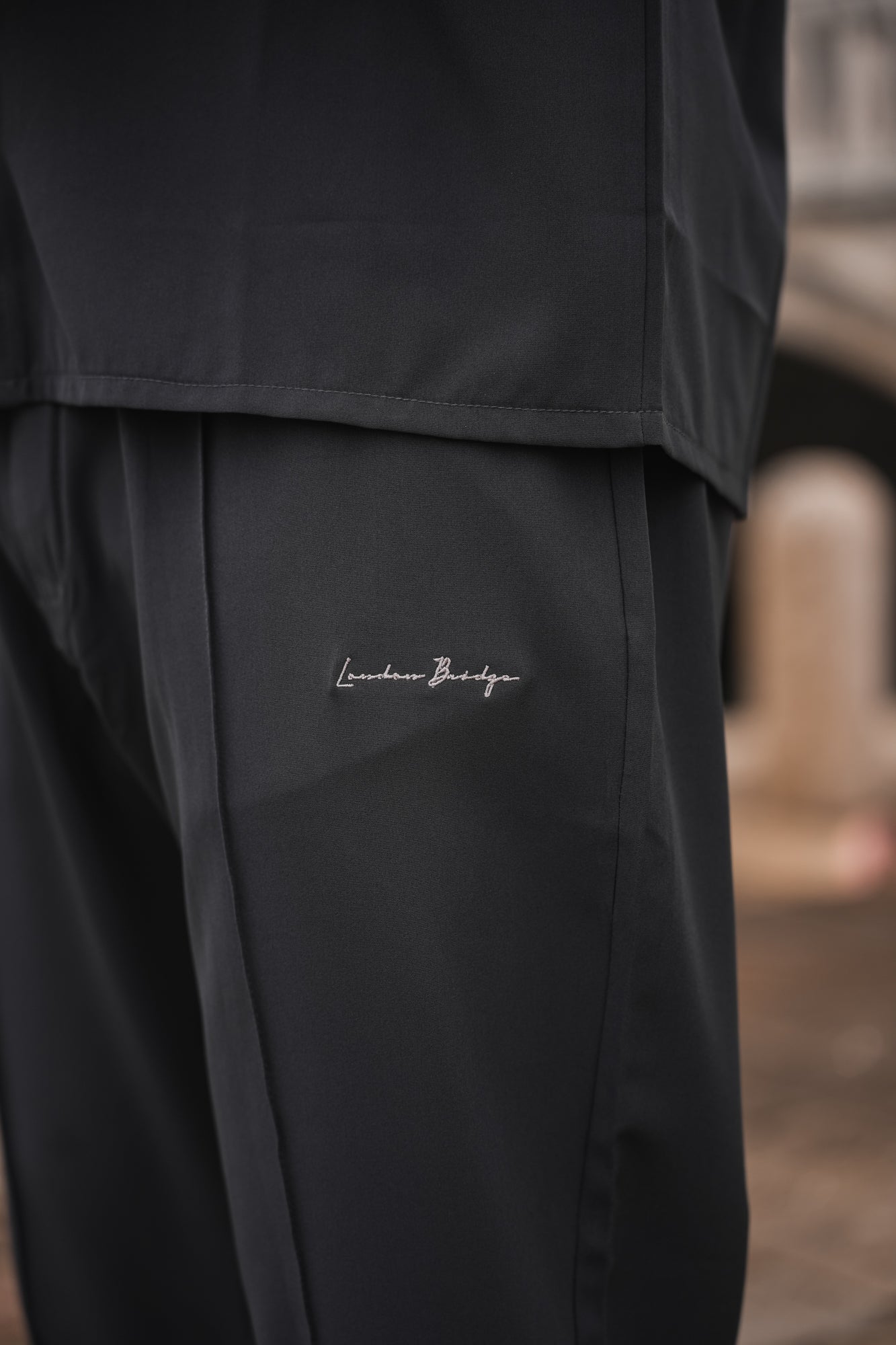 Cabo Signature SpandexDry Poly  Pant in Charcoal