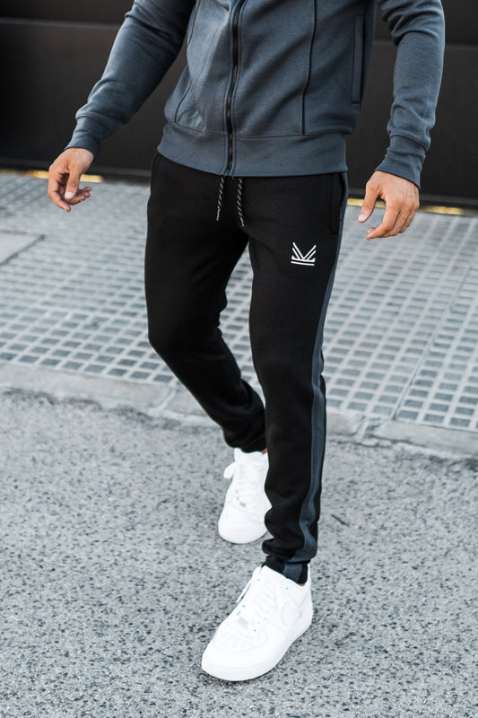 Fundamental Cotton Fleece Trouser - Black