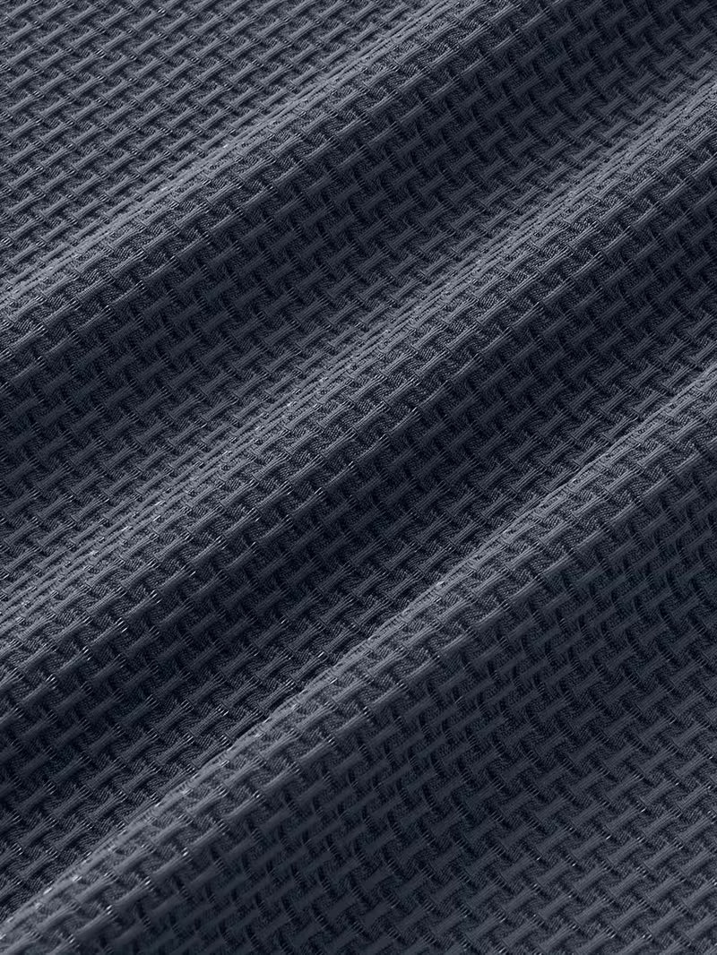 Jaquard Textured Spandexdry T-shirt - Charcoal