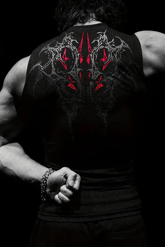 Davil Sleeveless Spandexdry - Black