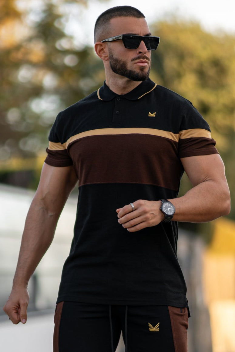 Showstopper Cotton Polo - Black