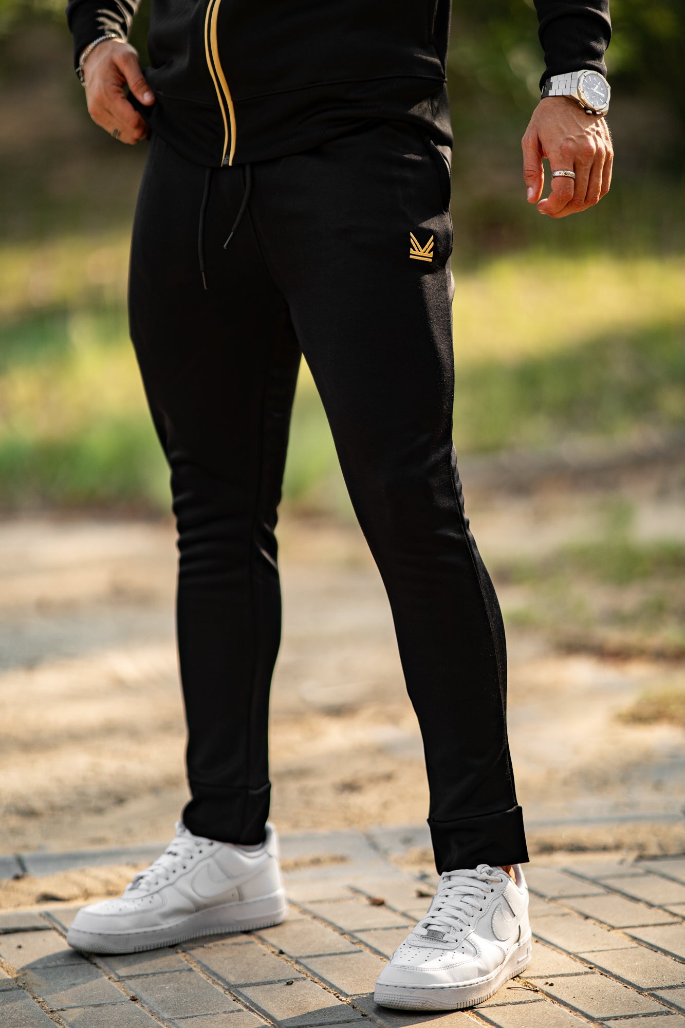 Flex Gold SpandexDry Trouser - Black