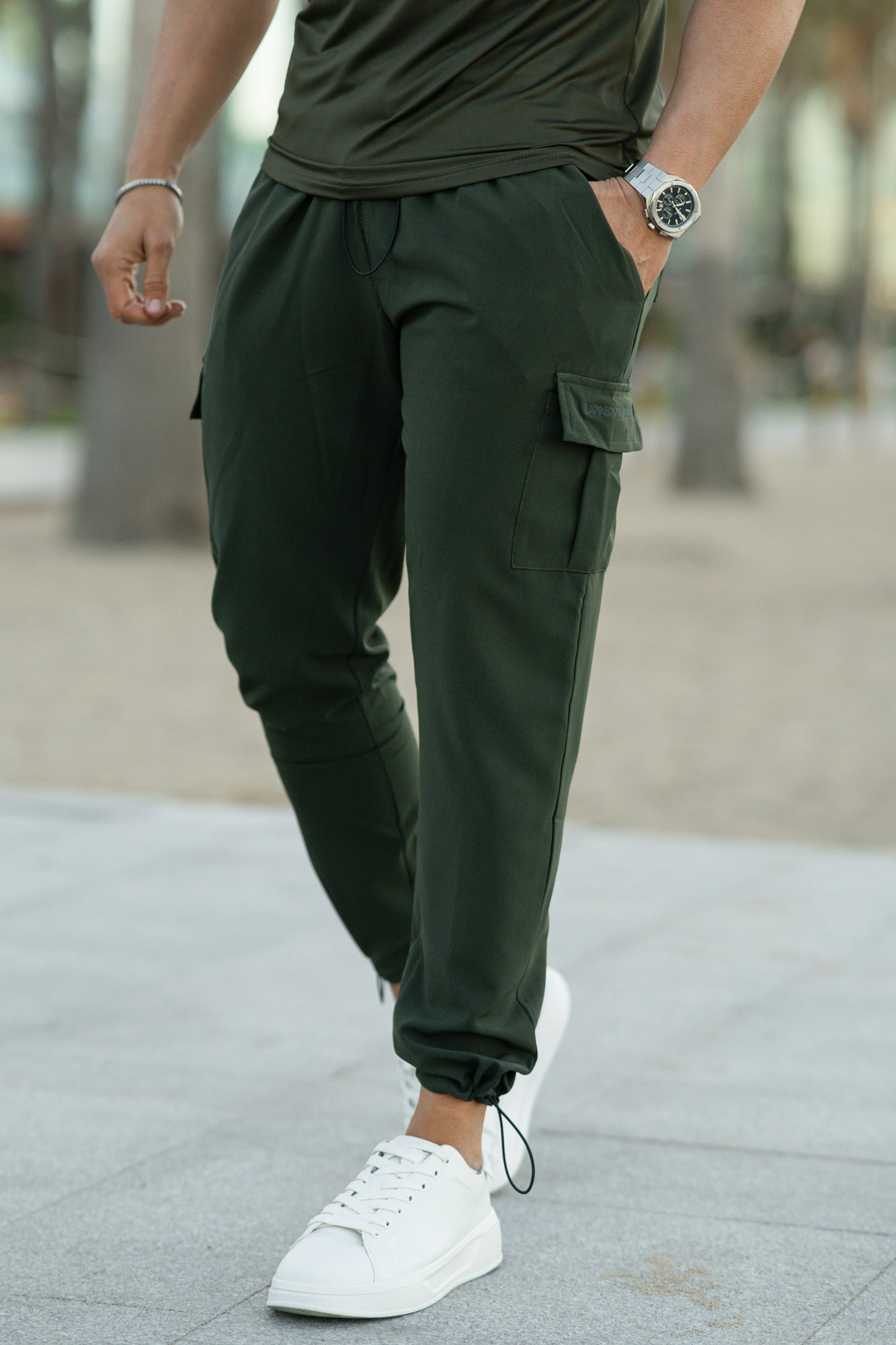 Zephyr SpandexDry Woven Trouser - Olive