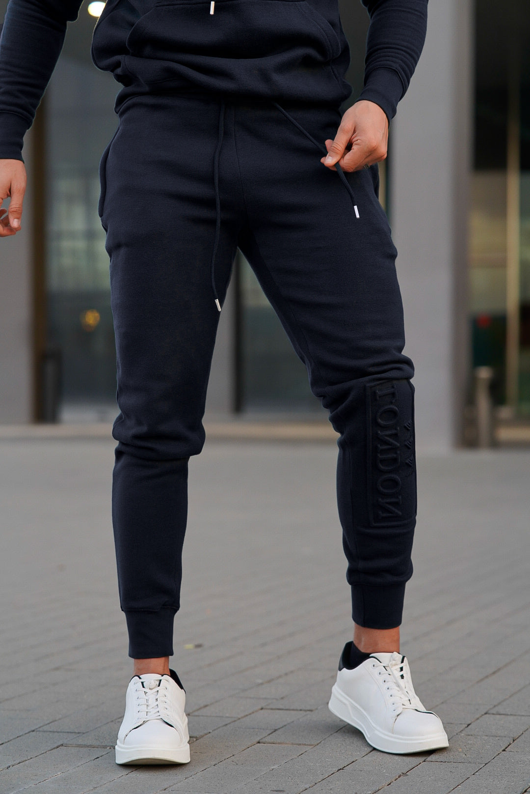 v1 DeBoss Fleece Trouser - Navy