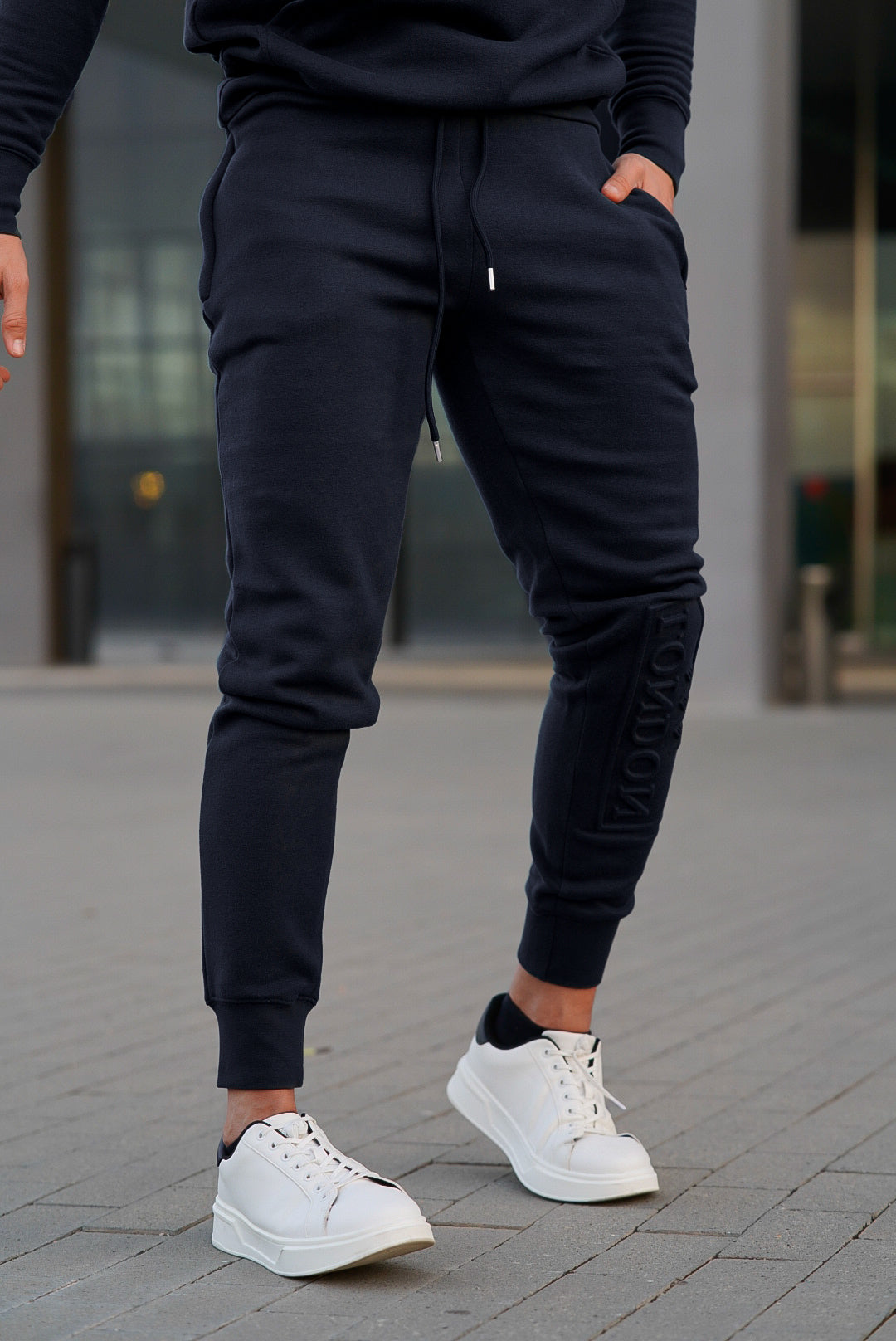v1 DeBoss Fleece Trouser - Navy
