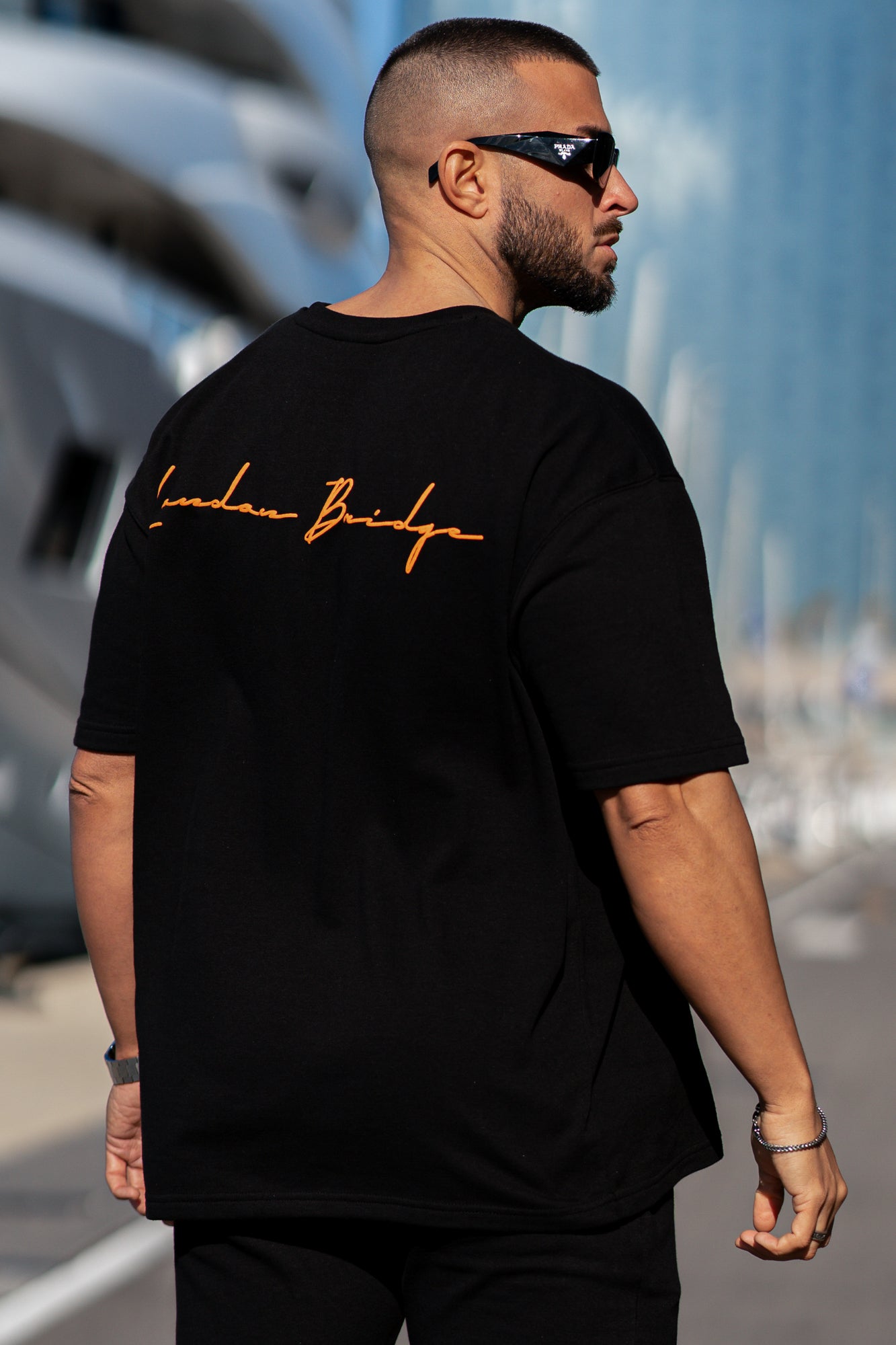 DropShoulder Signature Cotton Tee