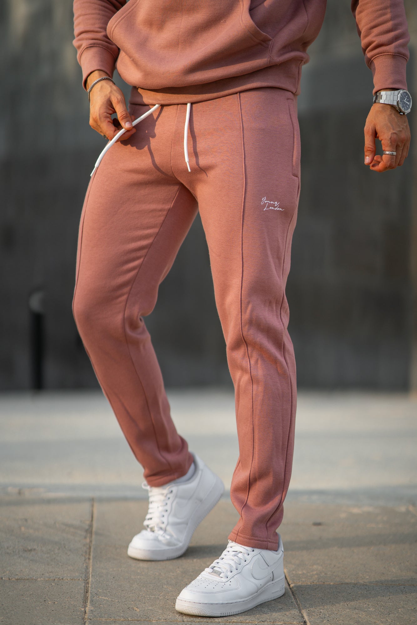 Signature Fleece  Trouser - pink