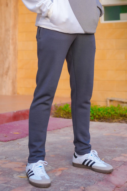 Zone Cotton Terry Trouser - Grey