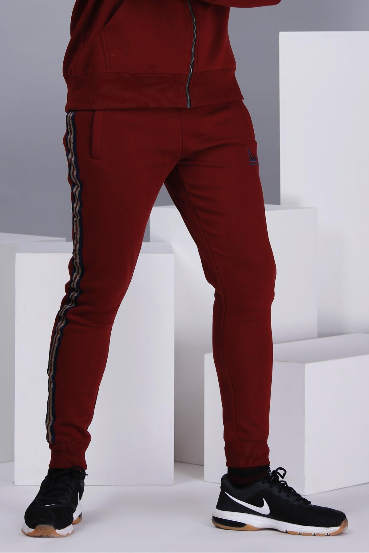 Milano Cotton Trouser - Wine