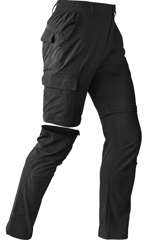 SpandexDry Golf Convertable Pants - Black
