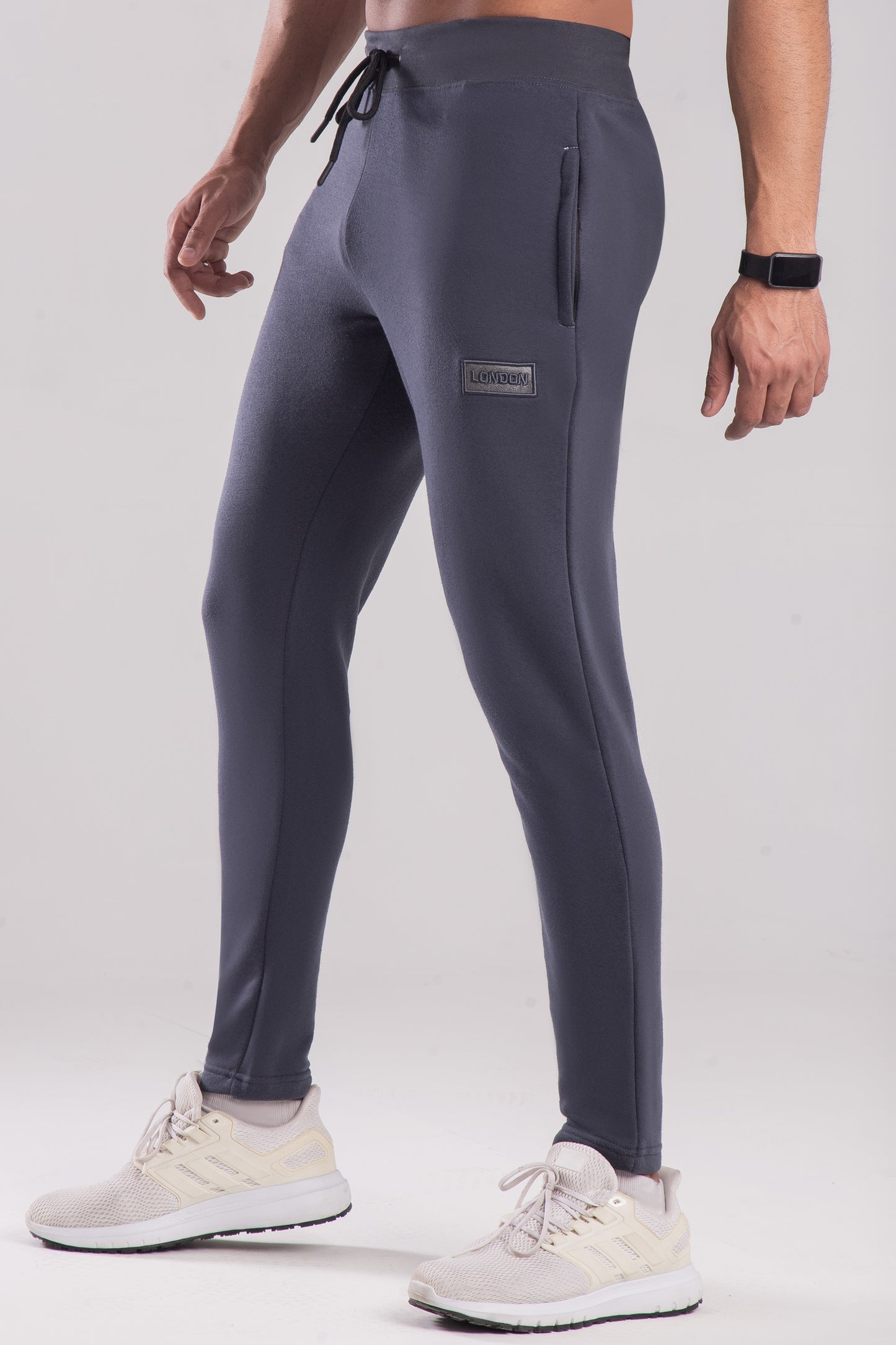 Zone Cotton Terry Trouser - Grey