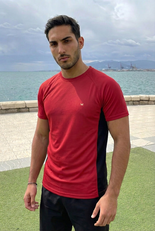 FLEX Spandexdry T-Shirts - Red