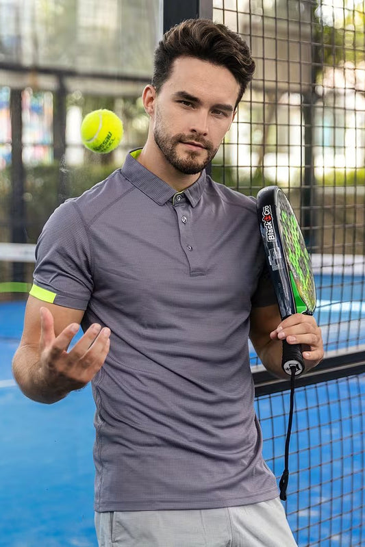 Tennis Spandexdry Polo - Grey