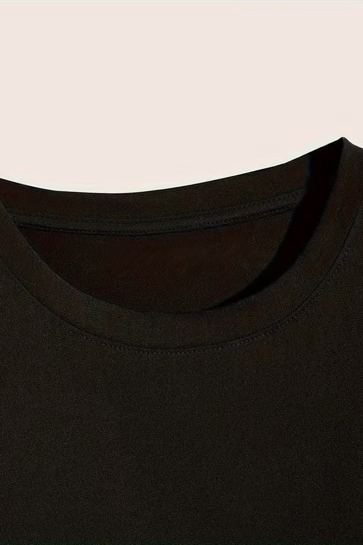 Ace Oversize T-Shirts - Black