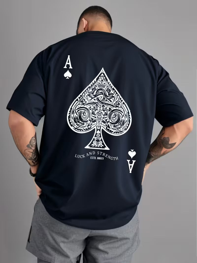 Ace Oversize T-Shirts - Navy