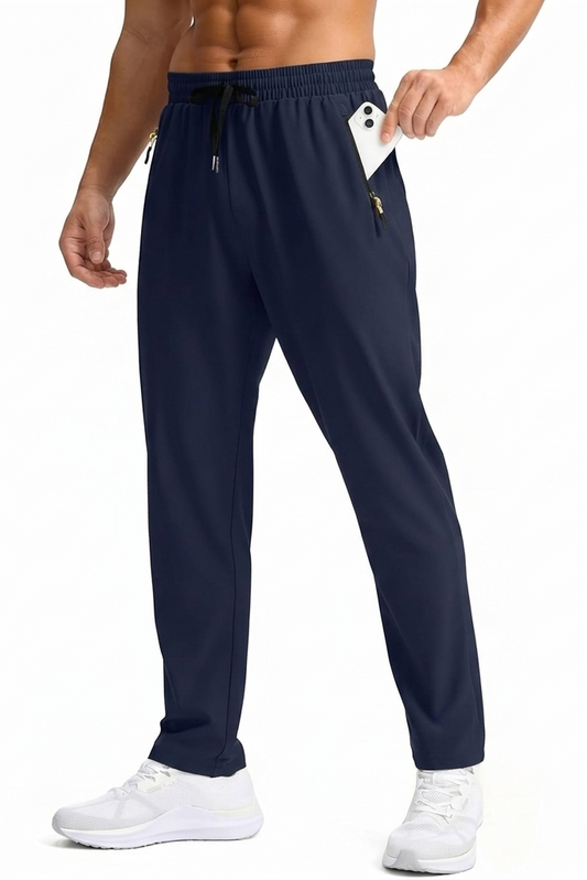 Straight Fit Spandexdry Trouser - Navy
