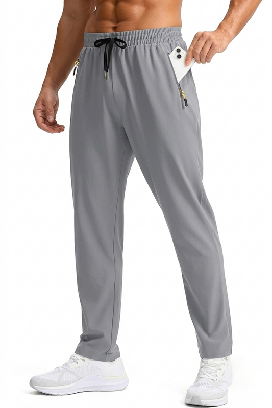 Straight Fit Spandexdry Trouser - Grey