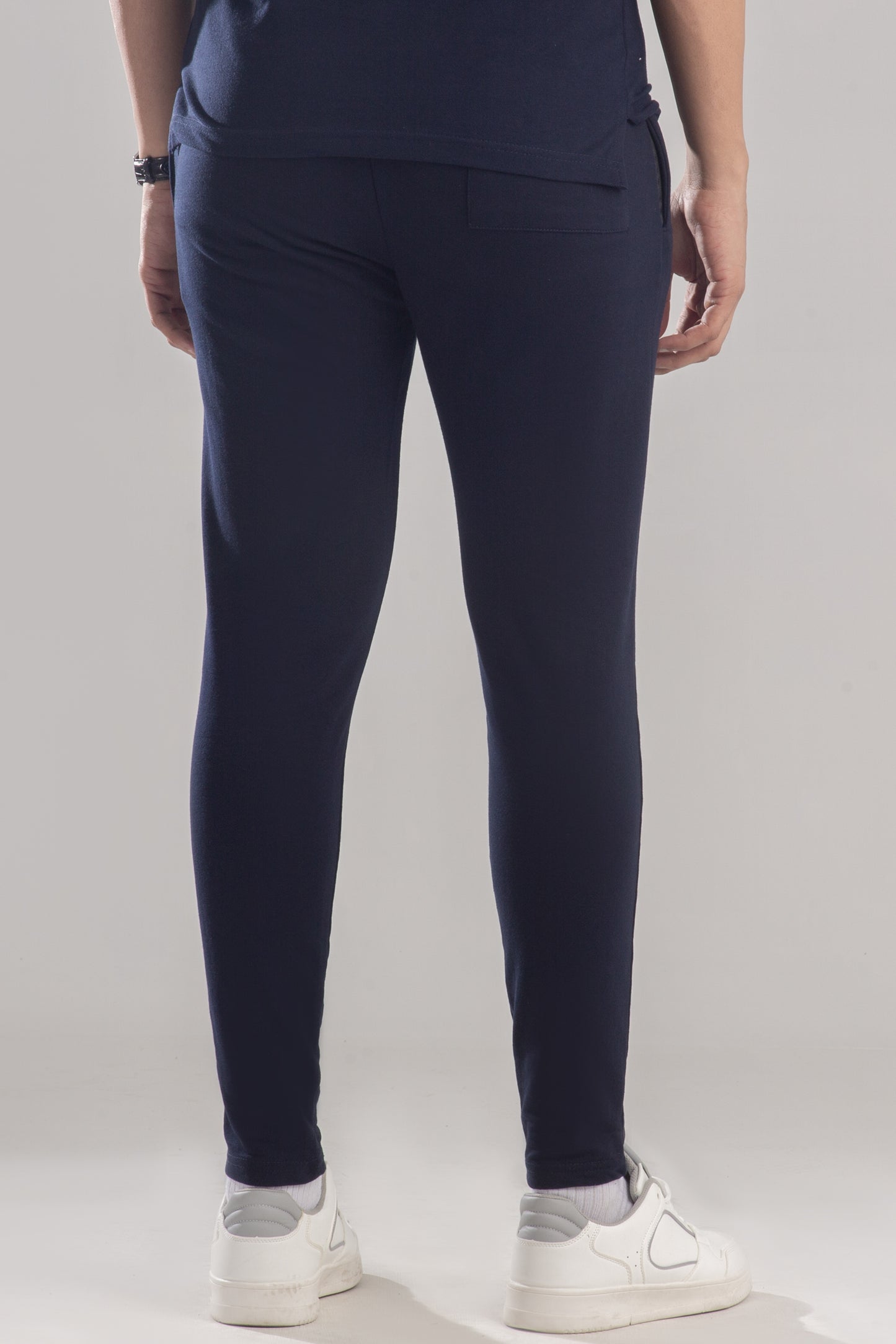 King Slimfit Cotton Terry Trouser - Navy