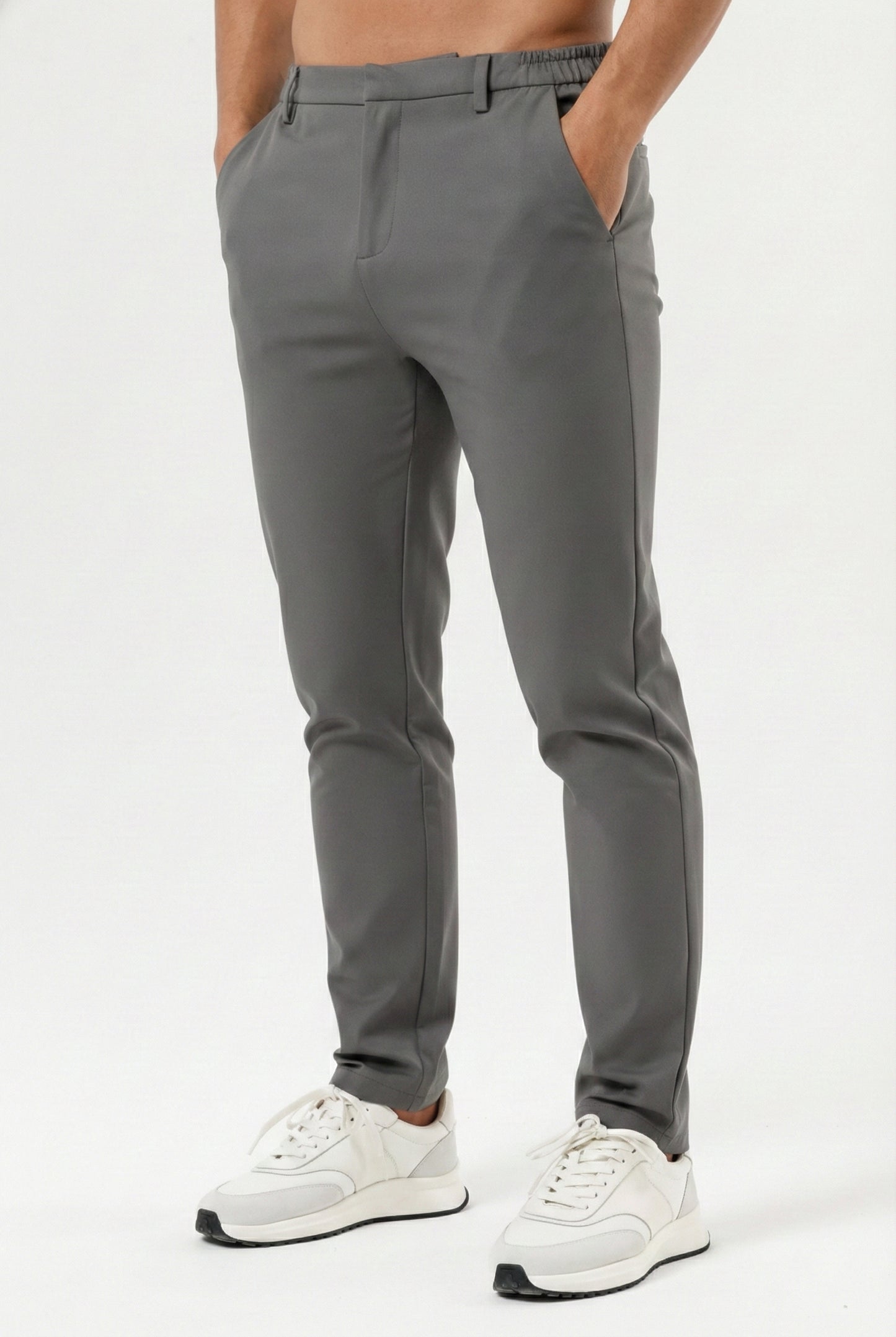 Hybrid SpandexDry Pants Trouser - charcoal