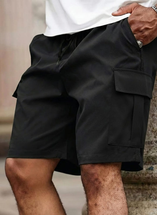 Twill Shorts - Black
