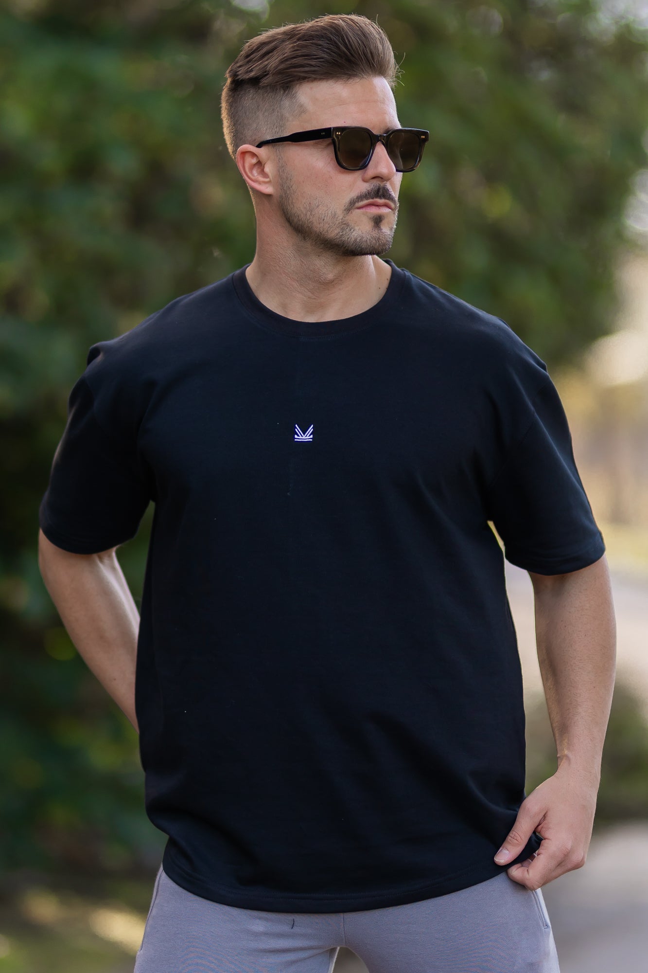 Essential Dropshoulder Cotton Tee