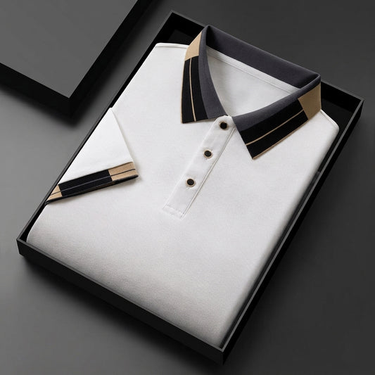 Beckham Cotton Polo -  Light Cream