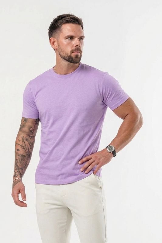 Essential Cotton T-Shirt - Lavender