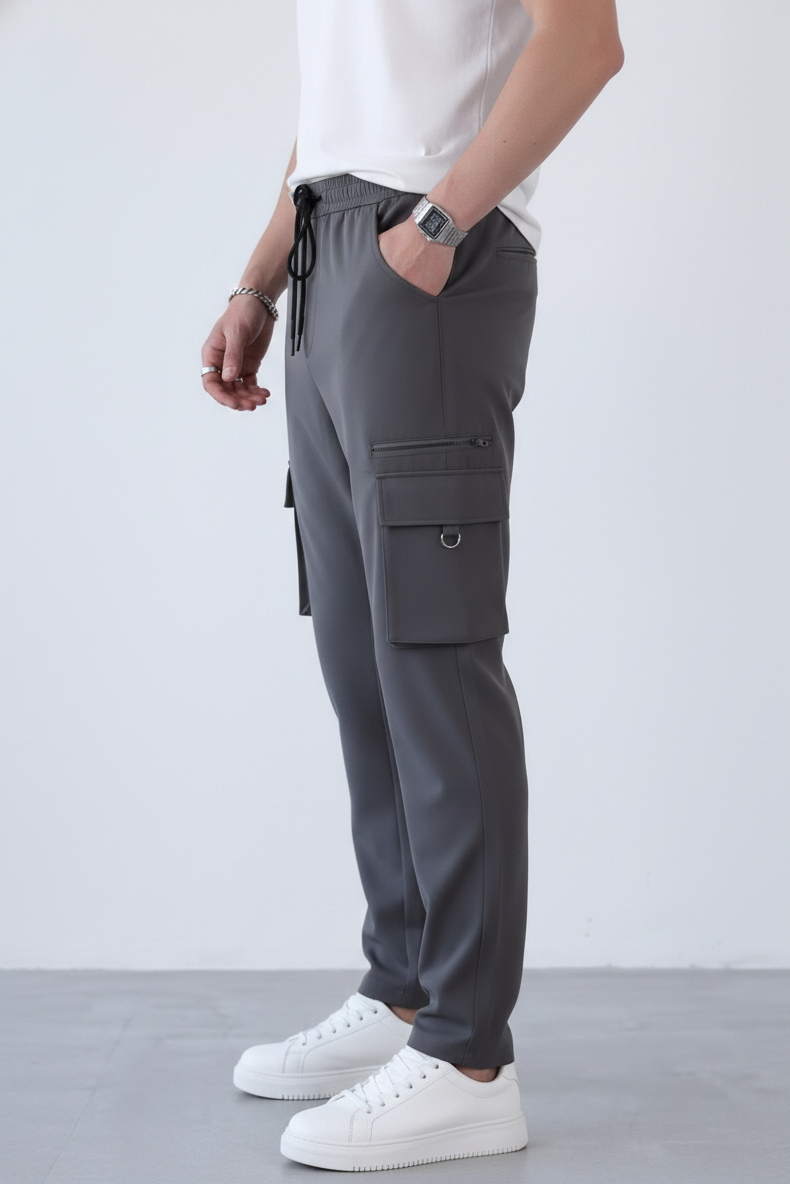 Hybrid cargo trouser - Charcoal