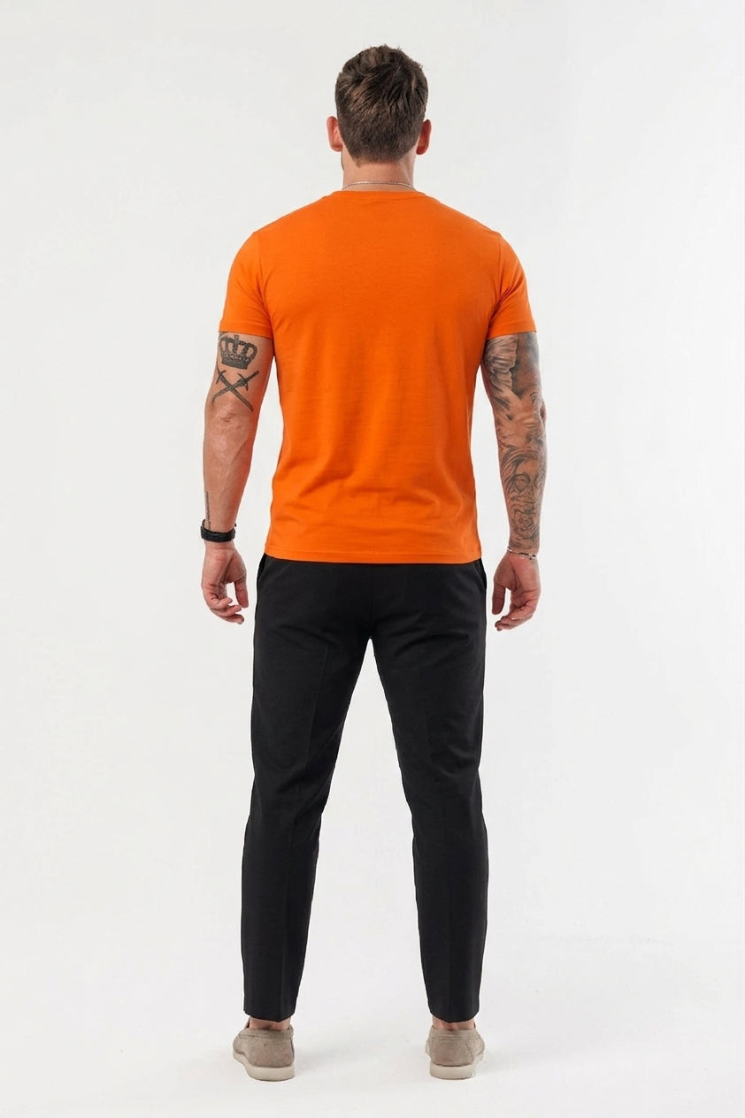 Essential Cotton T-Shirt - Orange