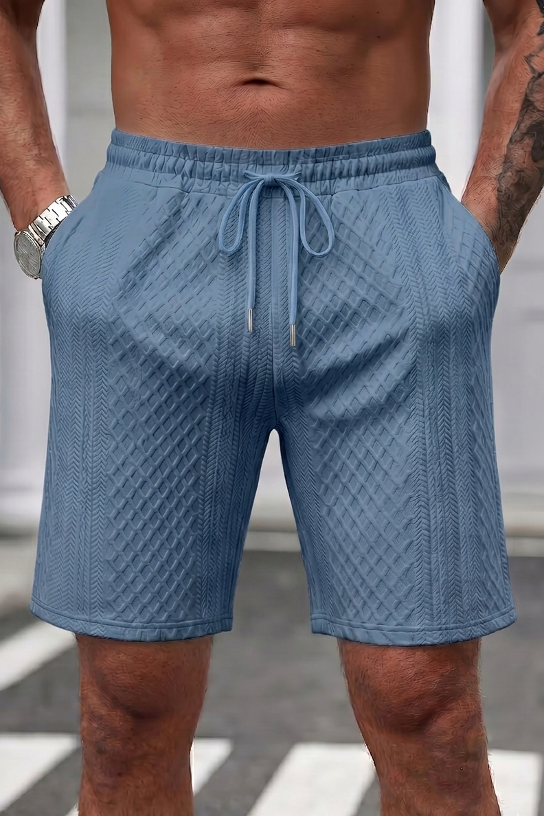 Cabo Textured Shorts - Ash Green