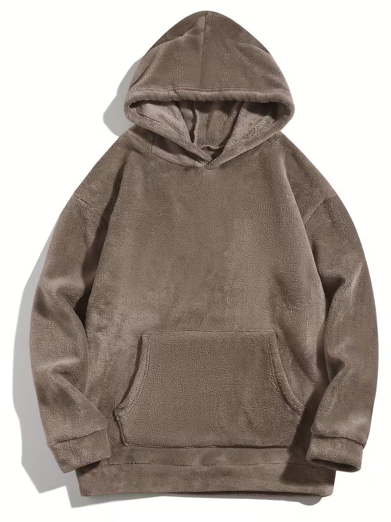 Street Sherpa Hoodie - Grey