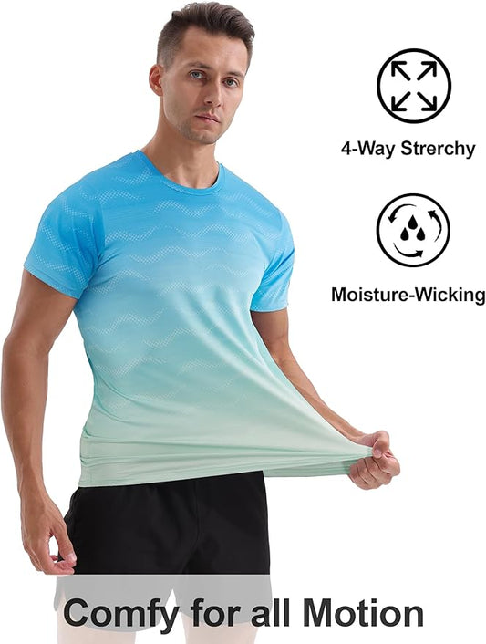 Wave Stretch Spandexdry Tshirt - Mint