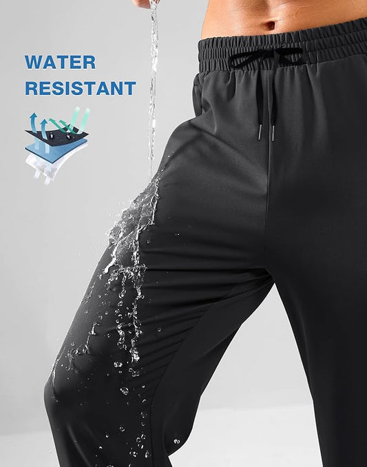 Straight Fit Spandexdry Trouser - Black