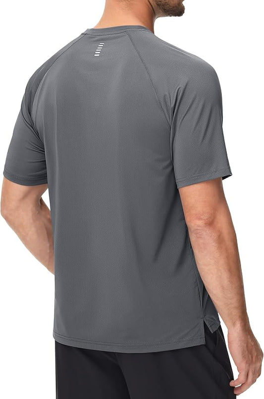 Minimal Spandexdry T-Shirts - Grey