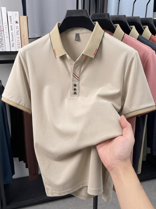 Paris Cotton Polo - Cream