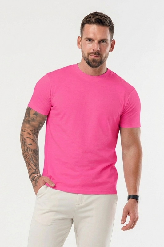 Essential Cotton T-Shirt - Pink