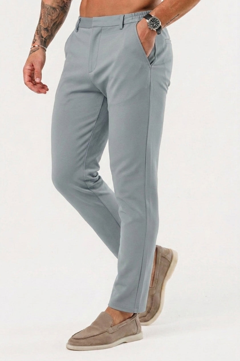 Hybrid SpandexDry Pants Trouser - Silver Khaki